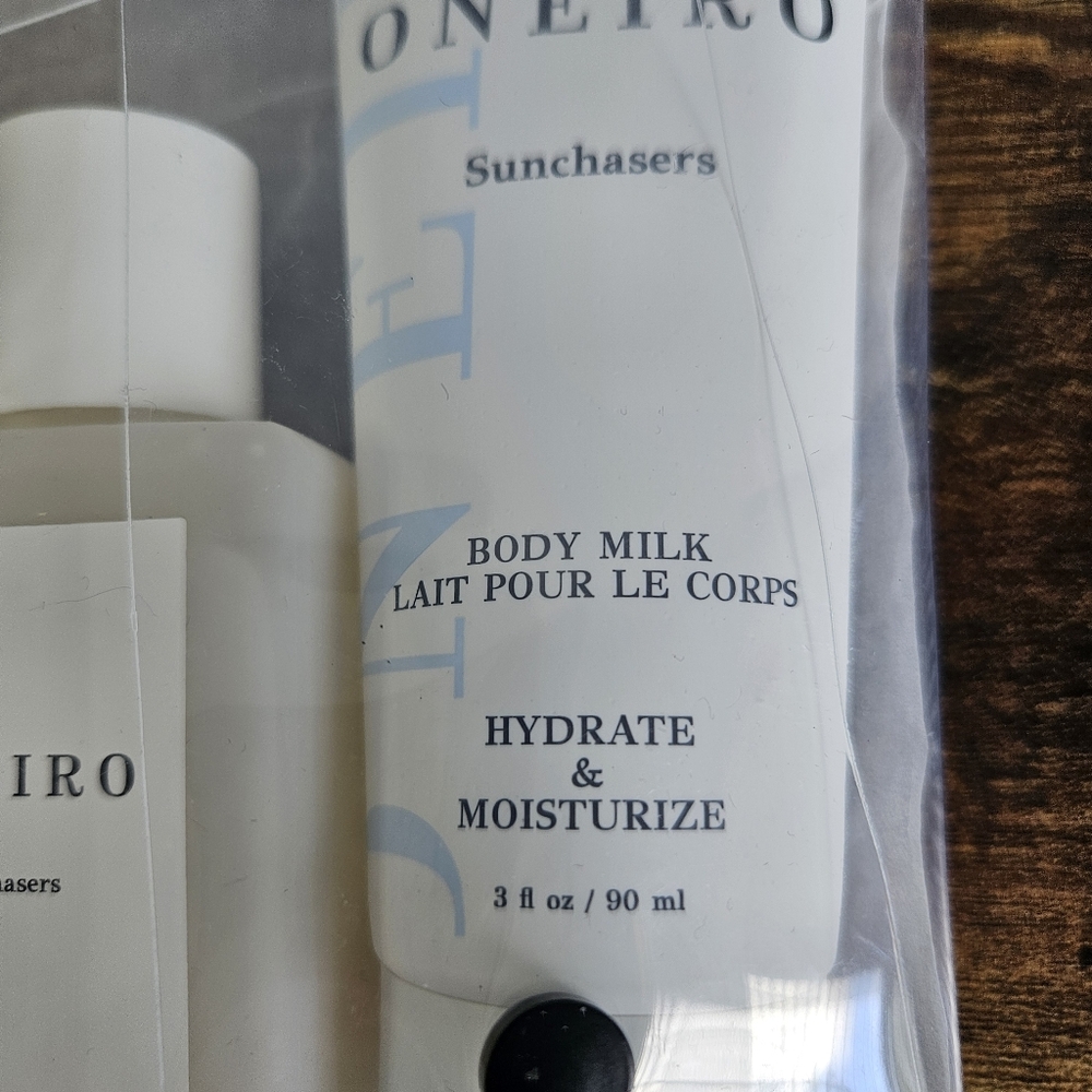 ONEIRO Sunchasers TSA 5 piece Set Kit Travel Clean & Vegan Personal Care New - Picture 6 of 8